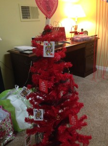 Queen of hearts tree and various other projects in process