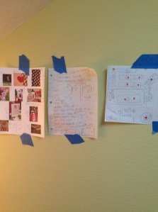 Planning wall
